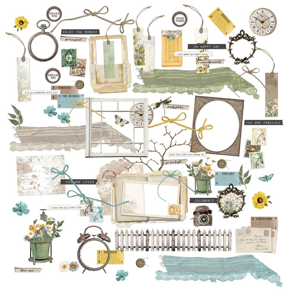 49 & Market Krafty Garden General Laser Cut Elements